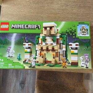 Brand new in box Lego Lego Minecraft The Iron Golem Fortress